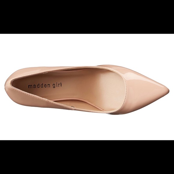 Madden Girl Pink Nude Toe Point Heels - Picture 3 of 10